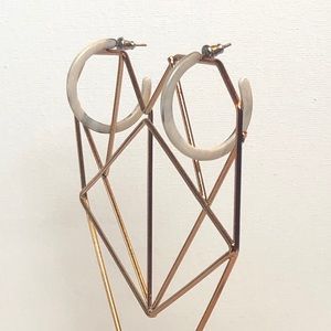 Machete Concrete Grey Mini Hoops NWOT